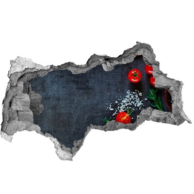 Samolepící díra na stěnu Kouzlo kulinářského zážitku v těsné blízkosti