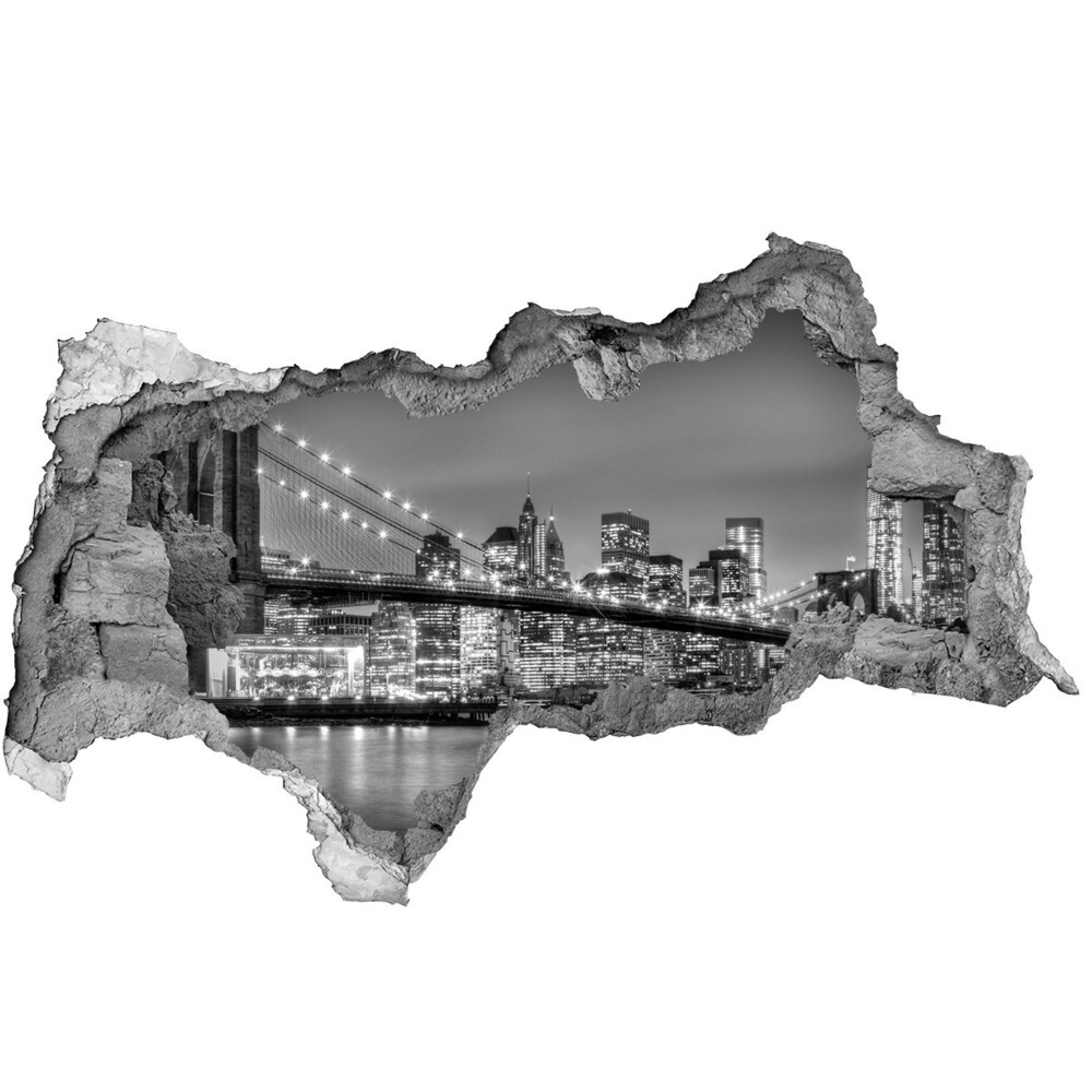Fotoobraz díra na stěnu Brooklynský most