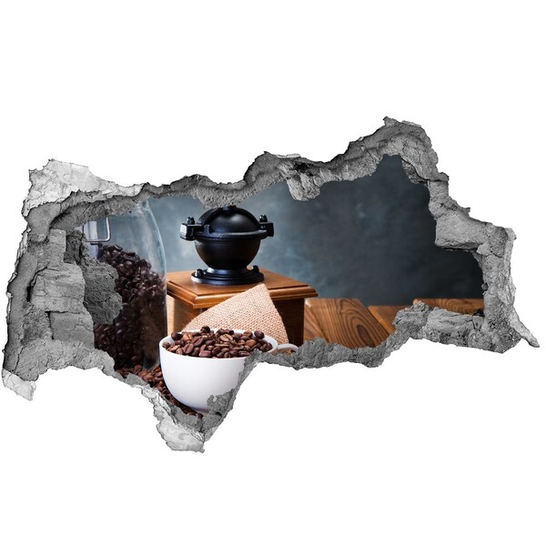 Fototapeta díra na zeď Káva v domácí kavárně