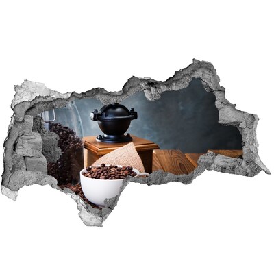 Fototapeta díra na zeď Káva v domácí kavárně