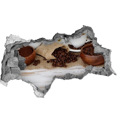 Nálepka fototapeta 3D na zeď Káva v přírodním prostředí