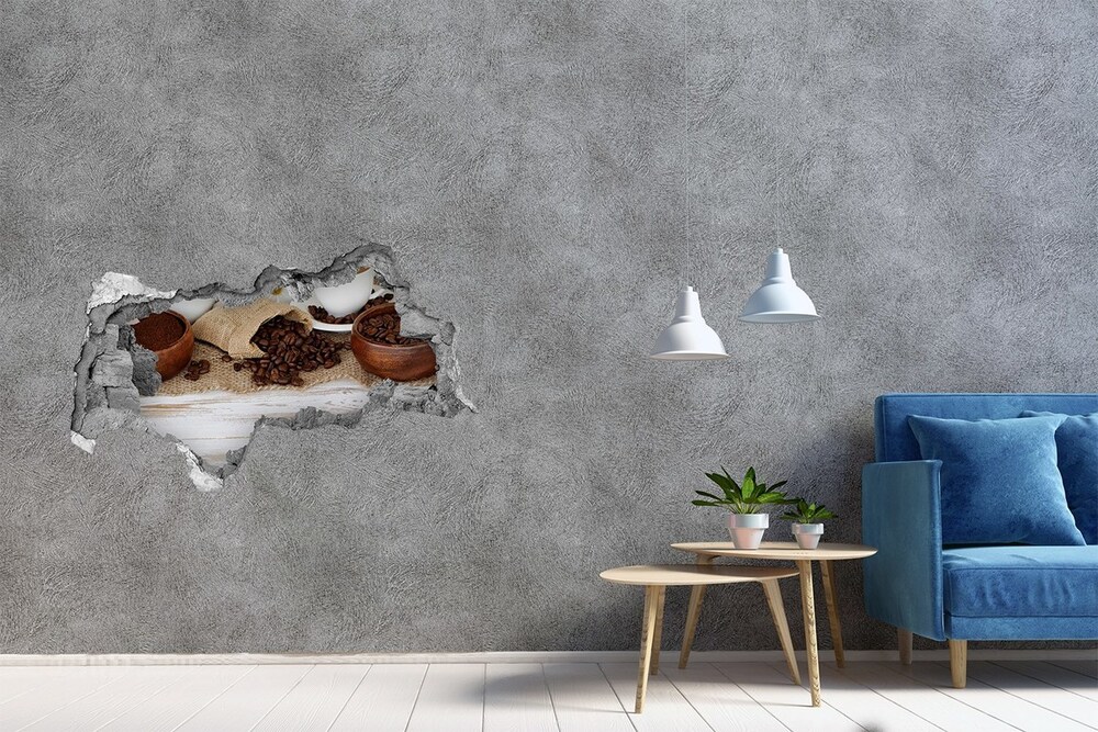 Nálepka fototapeta 3D na zeď Šálek kávy