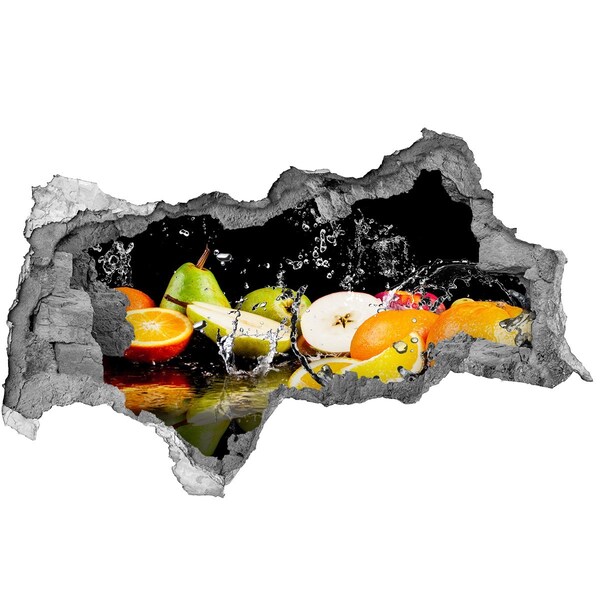 Samolepící díra na stěnu Ovocný ráj v ústraní