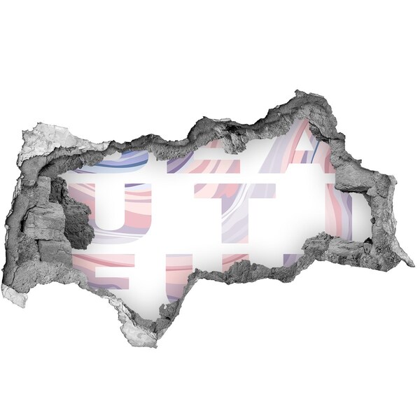 Fototapeta nálepka na zeď Interiér ve stylu graffiti