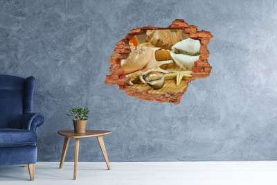 Samolepící díra na stěnu Mořské poklady