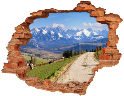 Samolepící nálepka beton Panorama Tatry