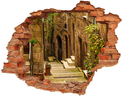 Fototapeta díra na zeď Okouzlující ulice ve městě