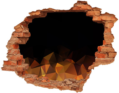 Díra 3D foto tapeta nálepka Vnitřek sopky