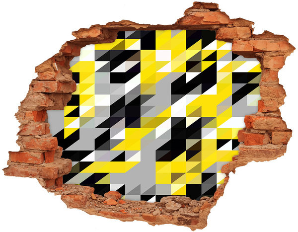 Díra 3D foto tapeta nálepka Gemetrické pozadí