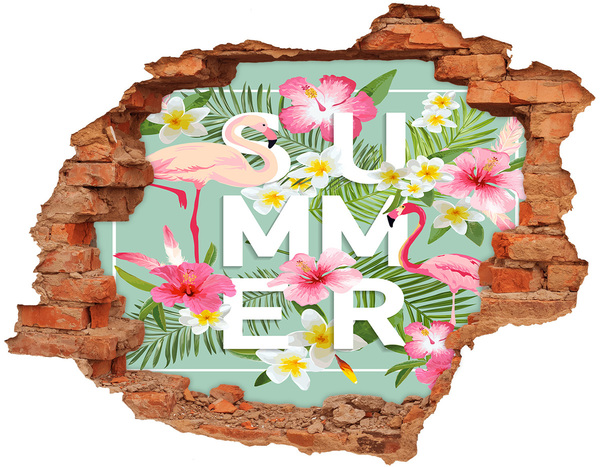 Fototapeta díra na zeď Letní sny