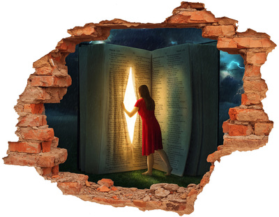 Fototapeta díra na zeď Díra v realitě