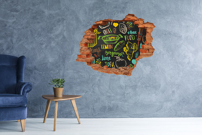 Fototapeta díra na zeď Kuchyňské inspirace