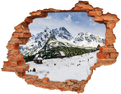 Díra 3D ve zdi na stěnu Tatry