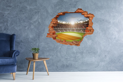 Fototapeta díra na zeď 3D Stadion v akci