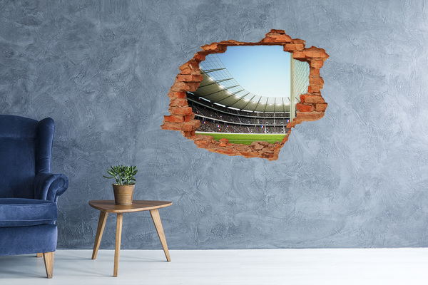 Fototapeta díra na zeď 3D Stadion plný emocí
