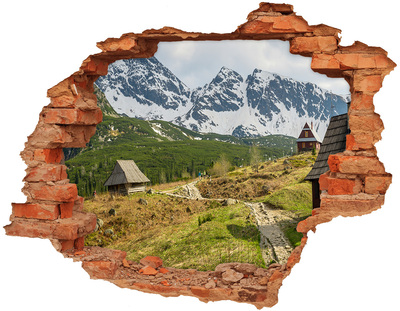 Díra 3D ve zdi na stěnu Tatry