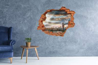 Fototapeta díra na zeď Tower Bridge v Londýně