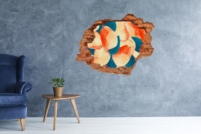 Samolepící nálepka beton Ovocný ráj za zdí