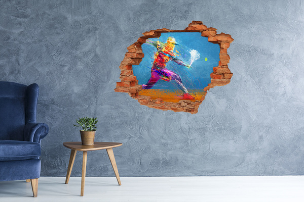 Fototapeta díra na zeď 3D Ponoření do barev