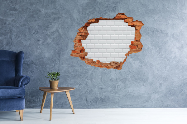 Fototapeta díra na zeď Keramická stěna