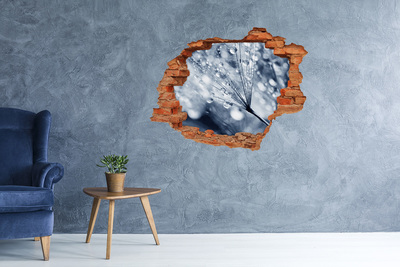 Samolepící nálepka Kapky rosy na pampelišce