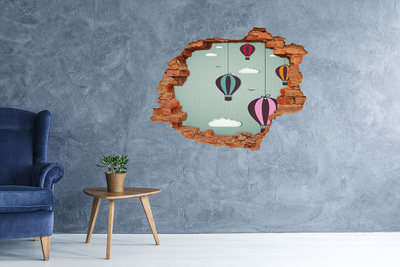 Samolepící nálepka Balóny na obloze