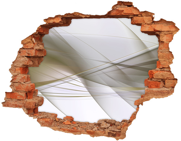 Díra 3D fototapeta nálepka Moderní prostor v betonu