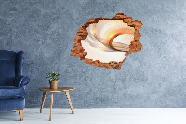 Díra 3D fototapeta nálepka Moderní interiérový design