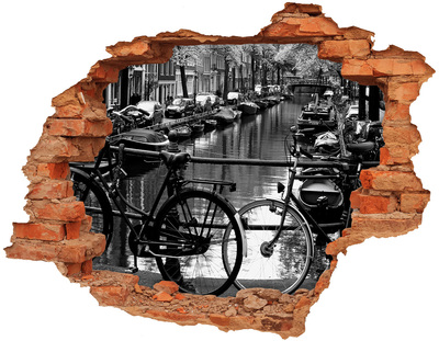 Nálepka fototapeta 3D výhled Cyklistický kanál