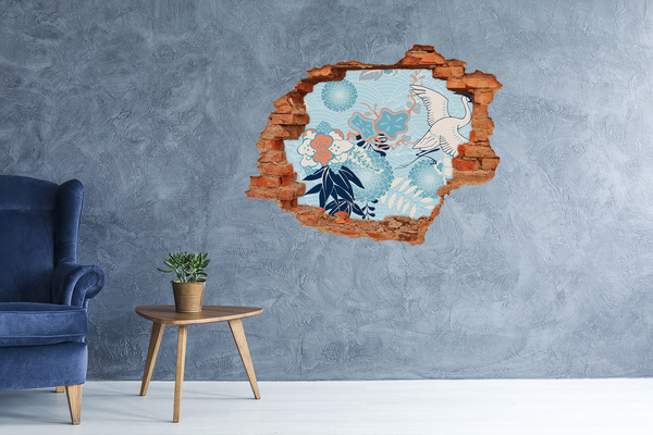 Díra 3D fototapeta nálepka Podvodní svět korálů