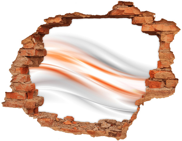 Díra 3D fototapeta na stěnu Futuristická krajina