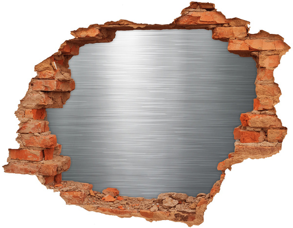 Díra 3D fototapeta nálepka Ukradená zeď
