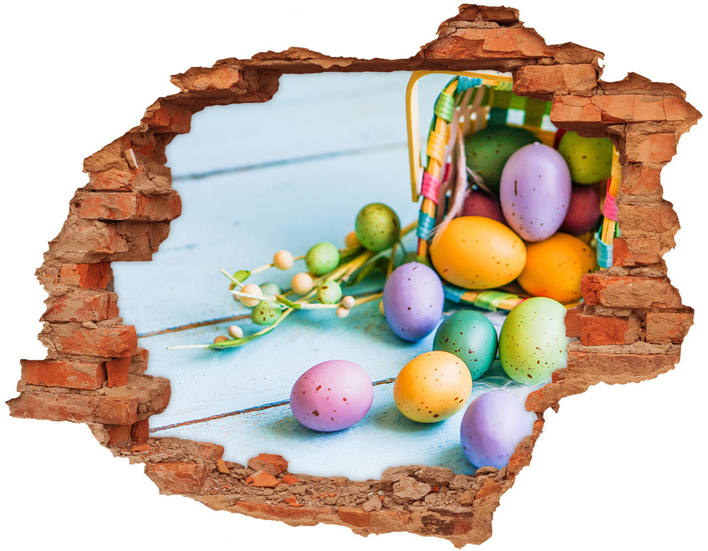 Samolepící nálepka na zeď Velikonoční vajíčka
