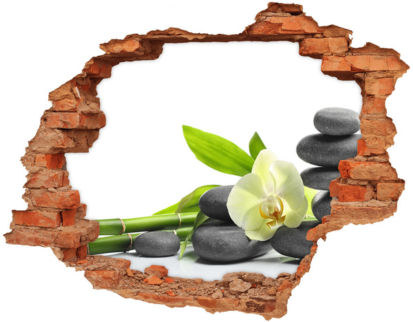 Samolepící díra nálepka Relaxační lázeňský koutek