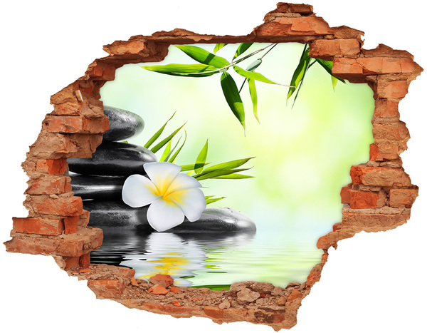 Samolepící díra na stěnu Oáza klidu v přírodě