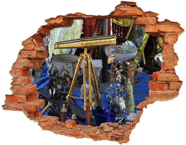 Fototapeta díra na zeď Starožitnosti v tajemném obchodě