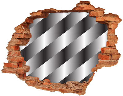 Díra 3D fototapeta nálepka Iluze rozbité zdi