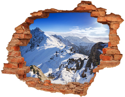 Nálepka fototapeta 3D Tatry