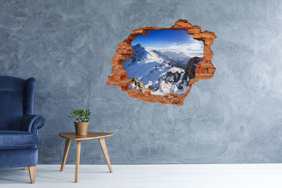 Nálepka fototapeta 3D Tatry