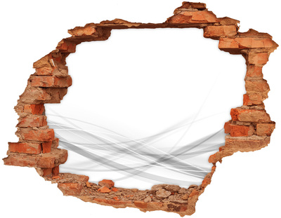 Díra 3D fototapeta na stěnu Zničená zeď s výhledem na prostor