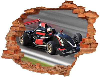 Foto fotografie díra na zeď Formule 1