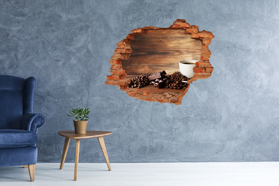 Samolepící nálepka Kávový koutek s čokoládou