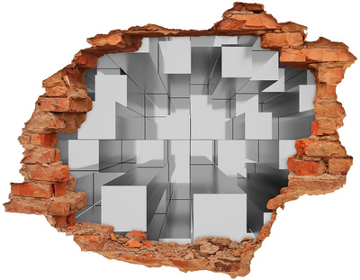 Díra 3D fototapeta nálepka Prostor v betonu