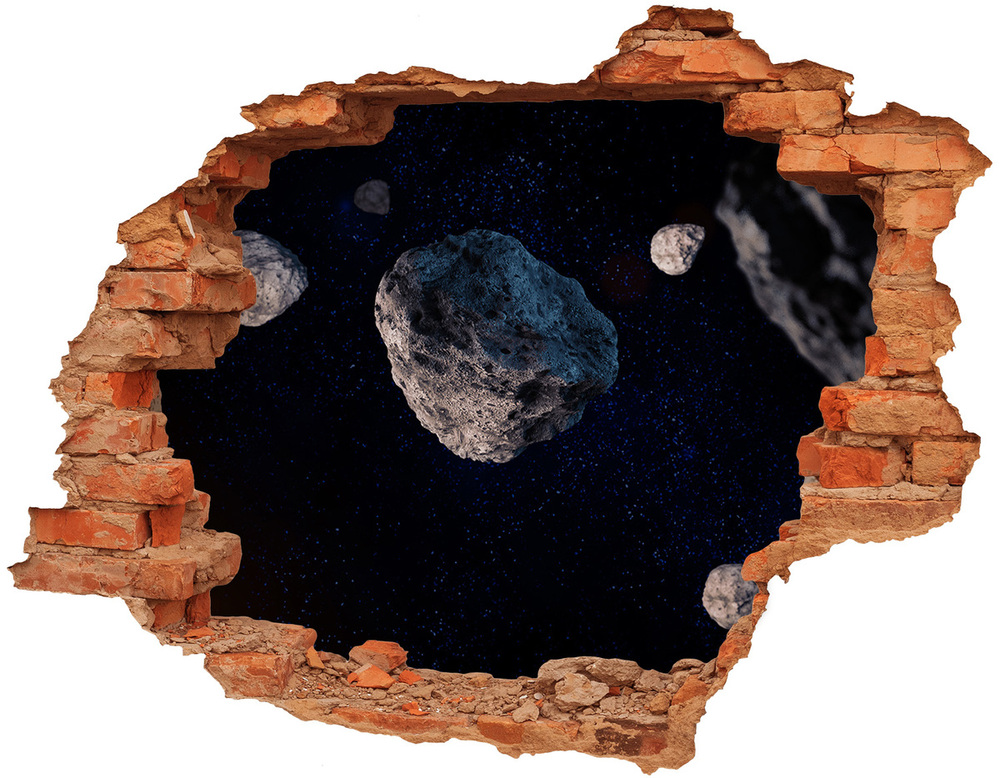 Foto fotografie díra na zeď Meteory