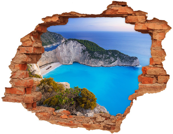 Nálepka fototapeta 3D výhled Zakynthos Řecko