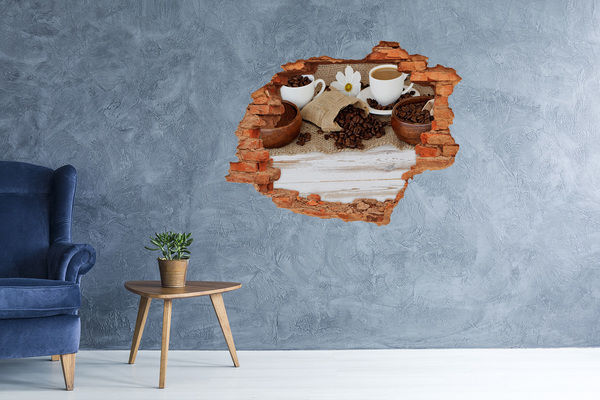 Nálepka fototapeta 3D na zeď Káva v přírodním prostředí