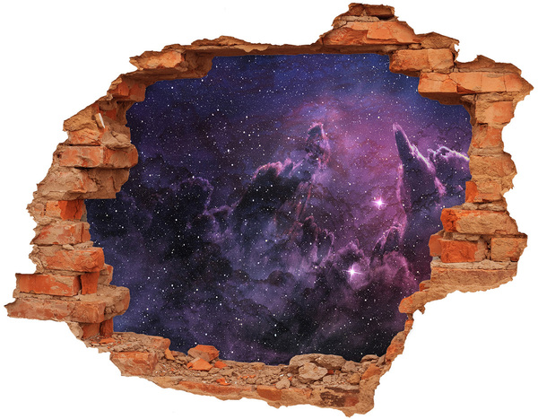 Samolepící nálepka beton Kosmický prostor