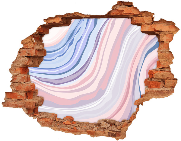 Fototapeta díra na zeď Abstrakce vlny