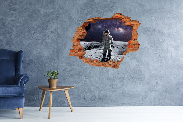 Fototapeta díra na zeď Astronaut