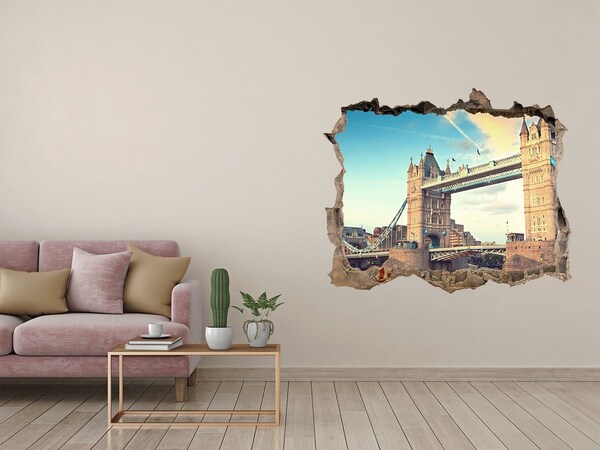 Fototapeta díra na zeď Tower Bridge v Londýně